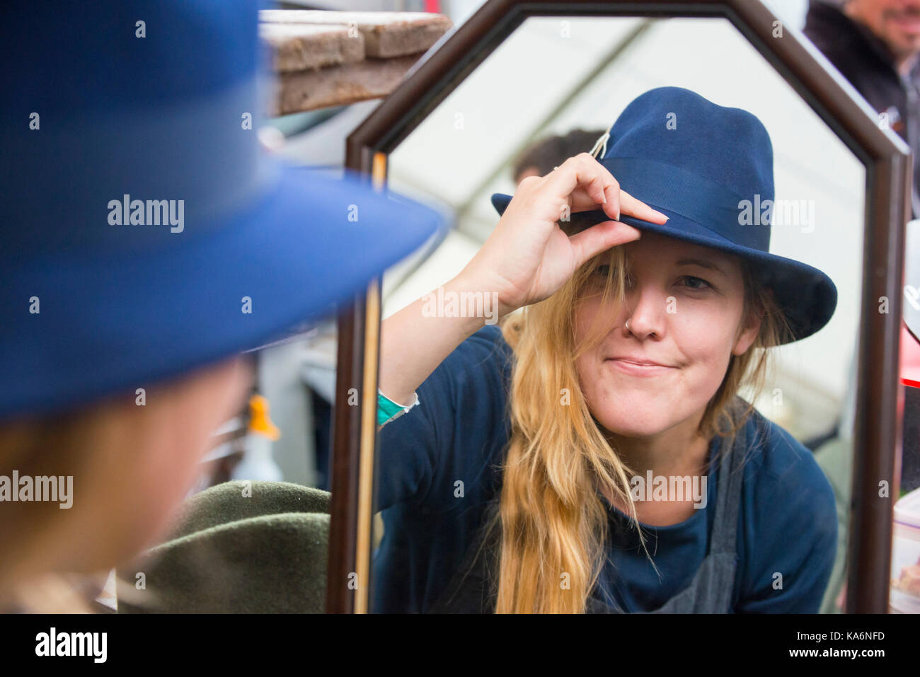 Ludlow 2017 Food Festival. Foto Stock