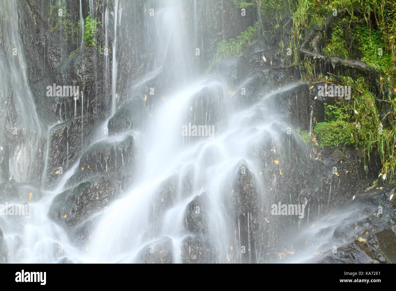 Cascata lumajo dettaglio Foto Stock