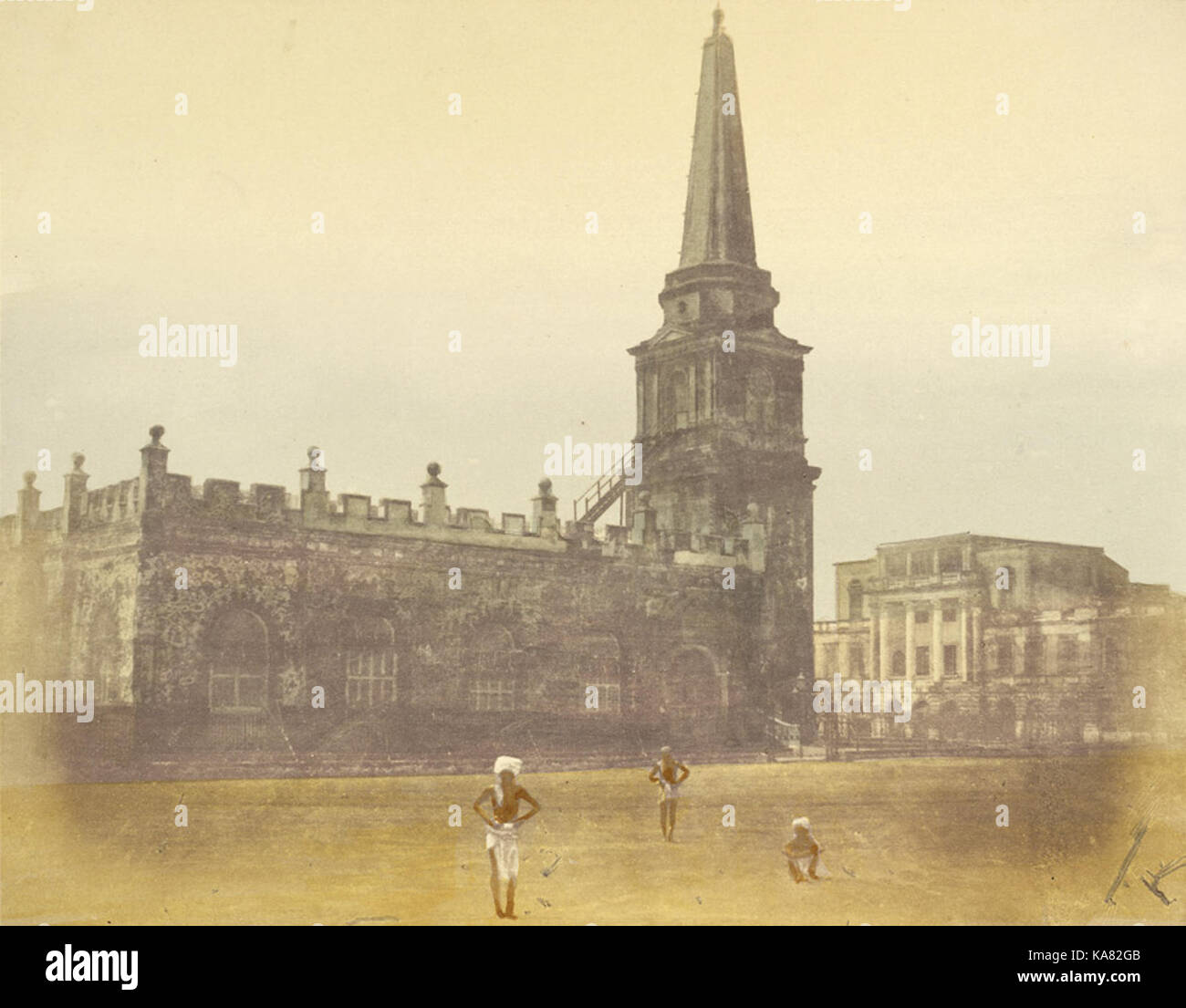 St Marys Chiesa, Fort St George, Madras Foto Stock