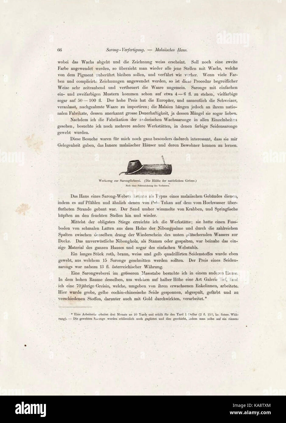 Skizzen aus Singapur und Djohor (pagina 66) BHL46235045 Foto Stock