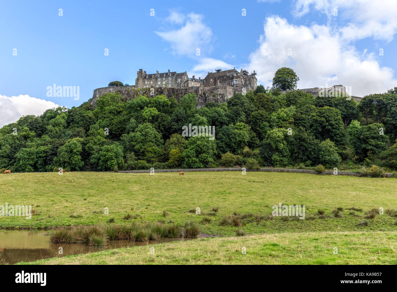 Il Castello di Stirling, Stirling, Falkirk, Scotland, Regno Unito Foto Stock