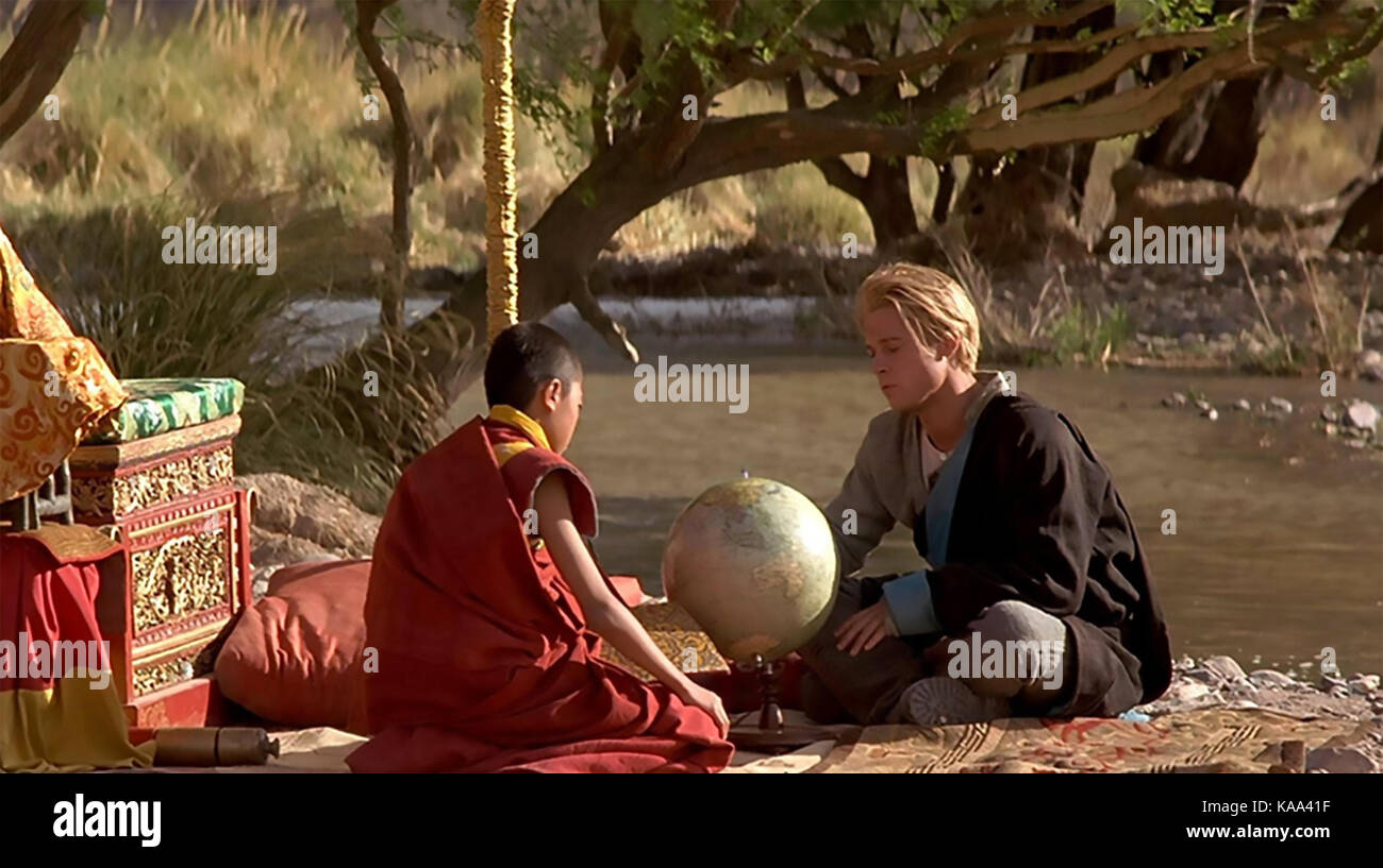 Sette ANNI IN TIBET 1997 Mandalay Pictures film con Brad Pitt Foto Stock