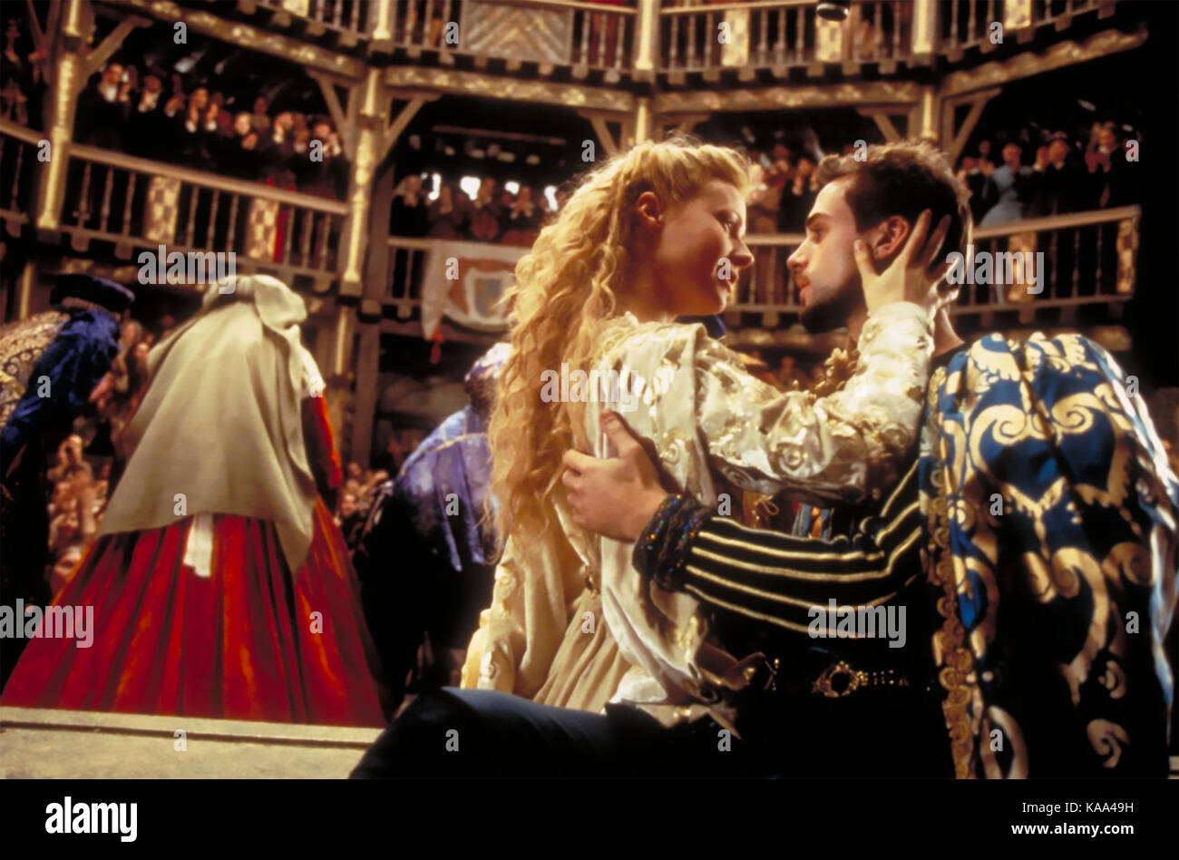 Shakespeare IN LOVE 1998 Universal Pictures film con Gwyneth Paltrow e Joseph Fiennes Foto Stock