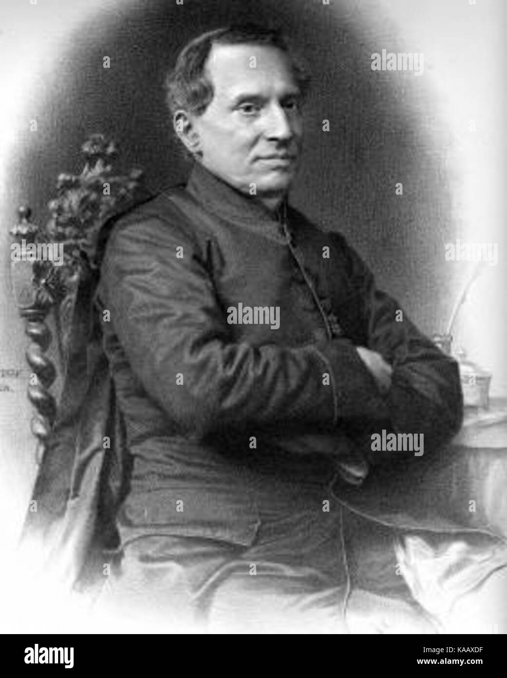 Ritratto ANTONELLI Giacomo 107 Foto Stock