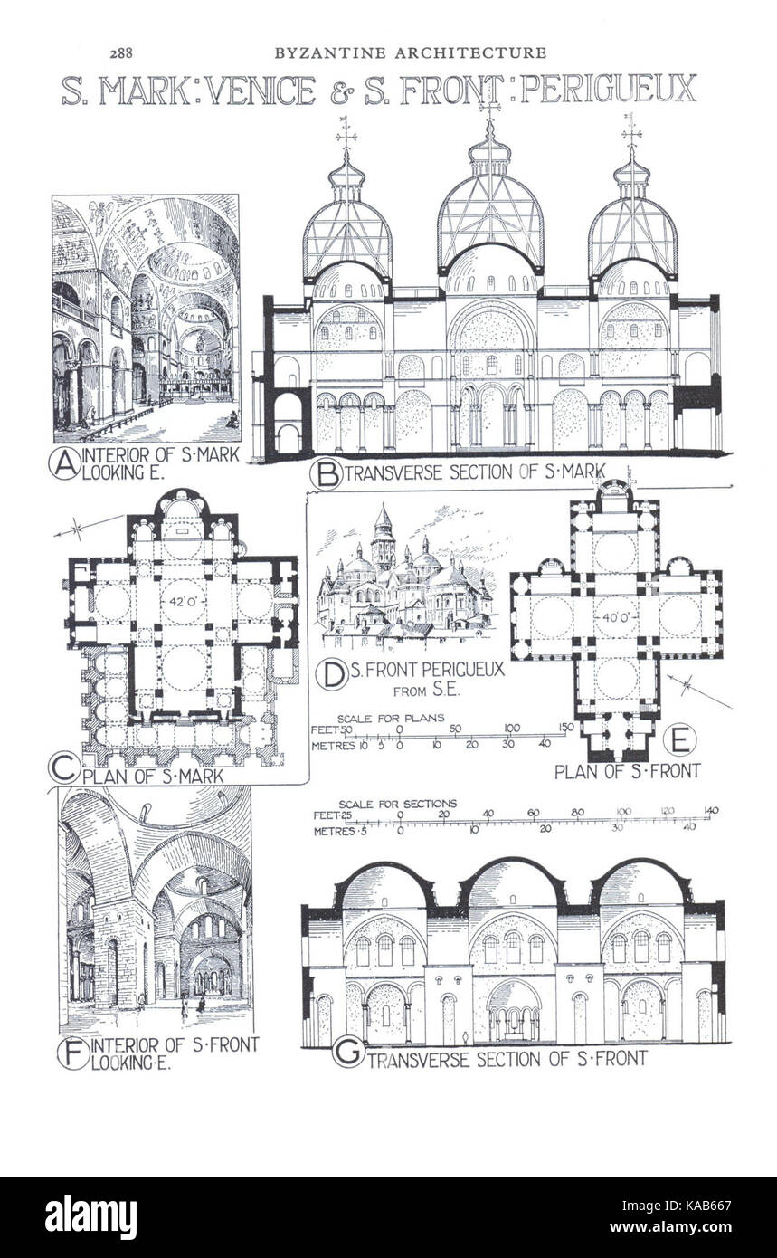 Piazza San Marco Venezia & San Periguex anteriore 288 Foto Stock