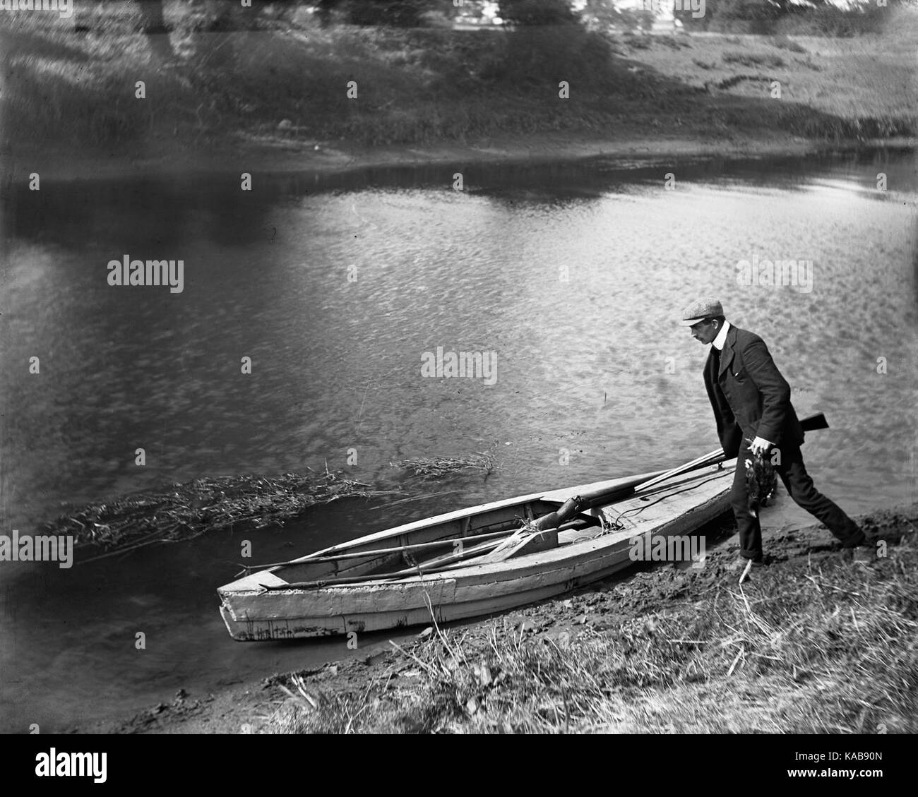 Sydney Harold Smith pistola imbarco punt YORYM S234 Foto Stock