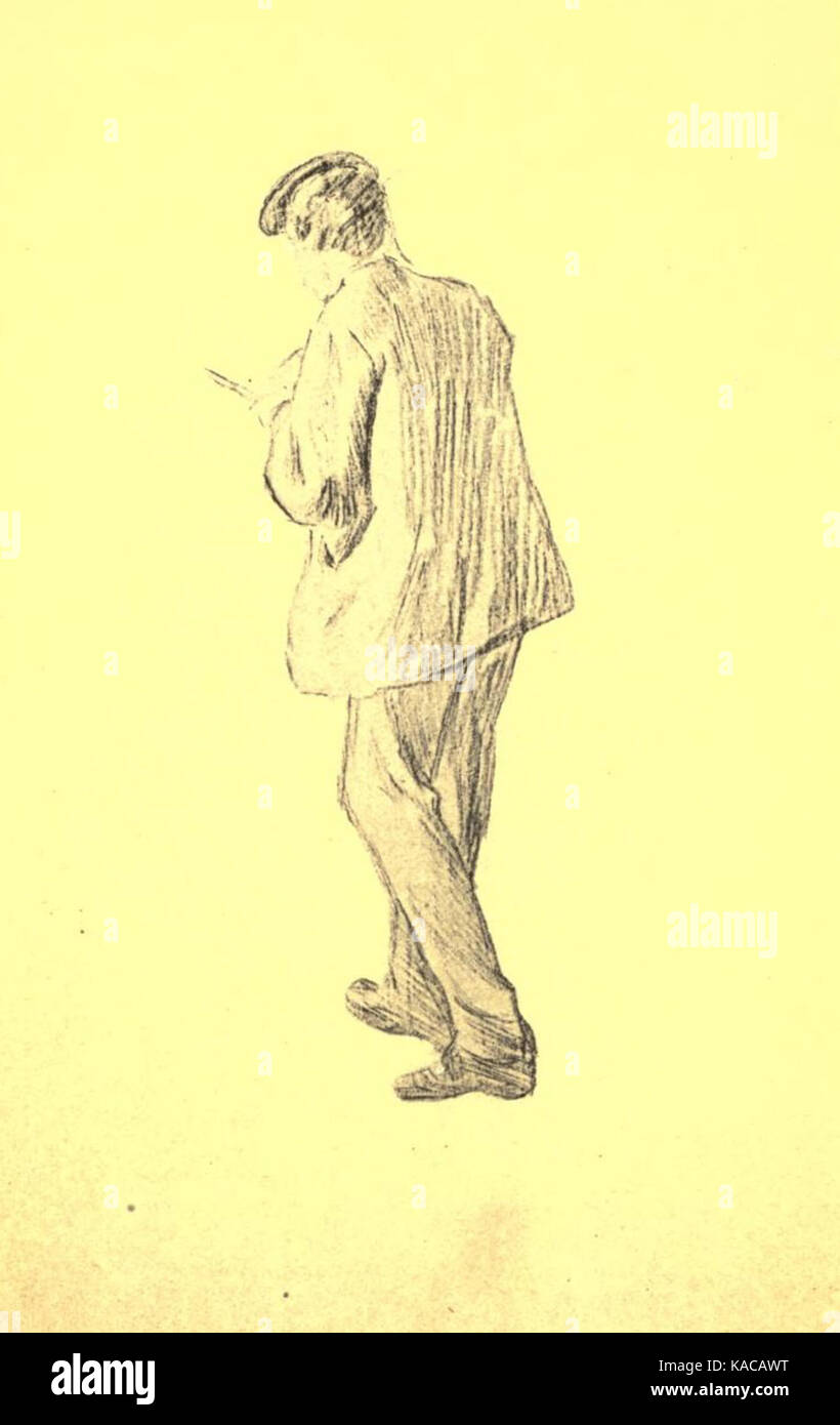 Schizzo di Charles Keene Foto Stock