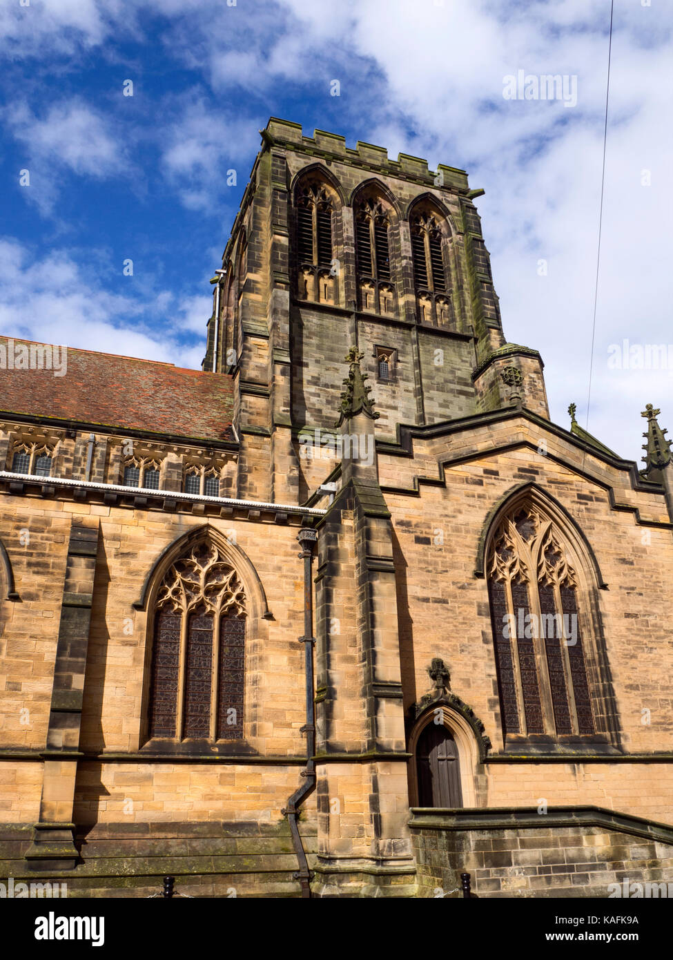 Chiesa parrocchiale di St Hilda di Whitby Yorkshire Inghilterra Foto Stock