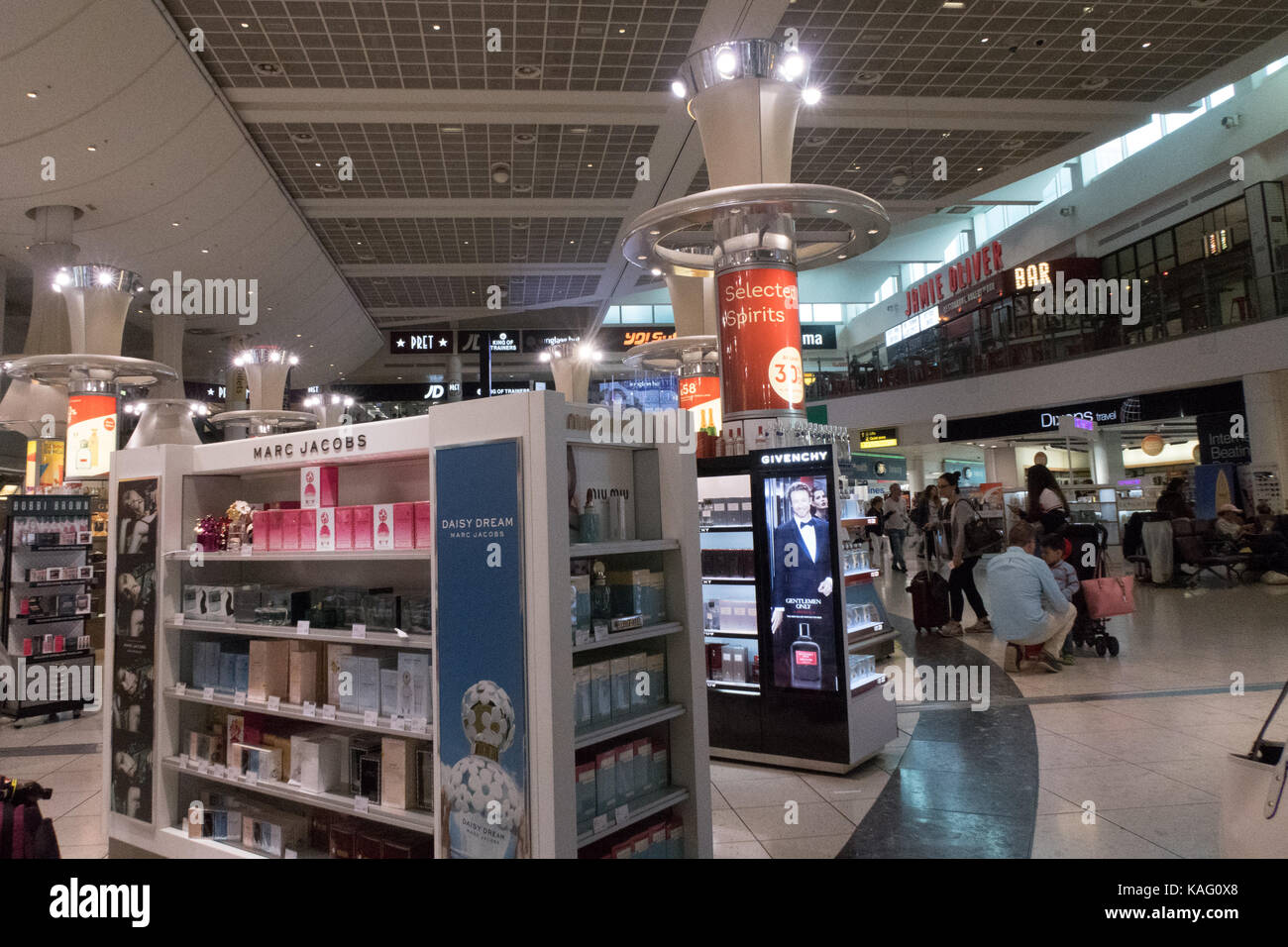 World Duty Free Londra Gatwick Foto Stock