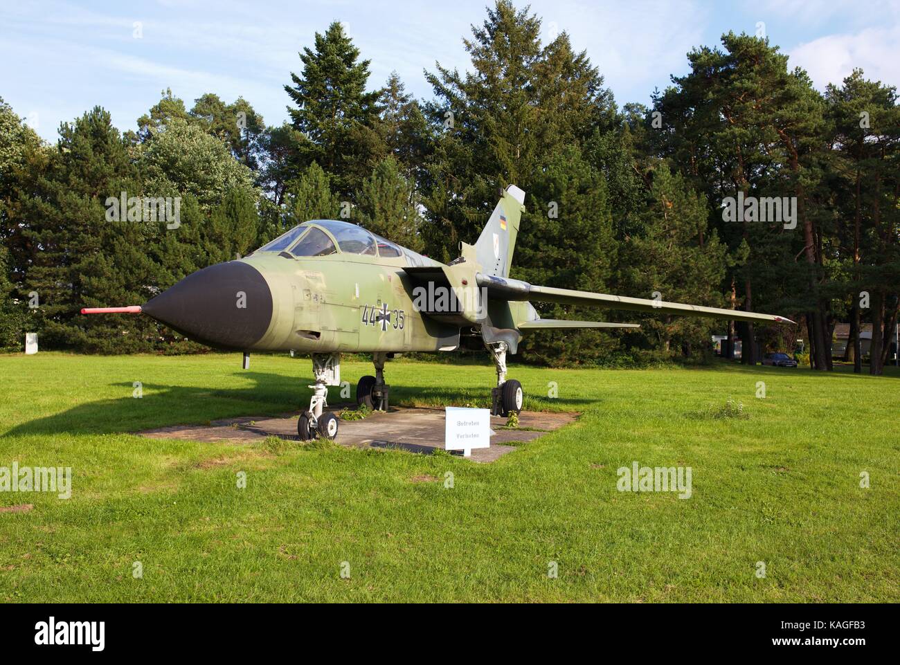 Aerei Tornado, sul display di Colonia Wahn caserma Foto Stock