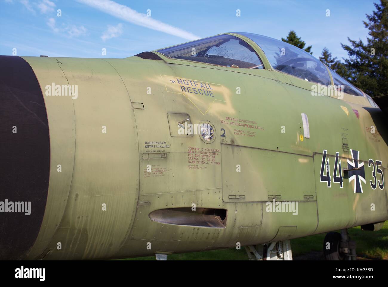 Aerei Tornado, sul display di Colonia Wahn caserma Foto Stock