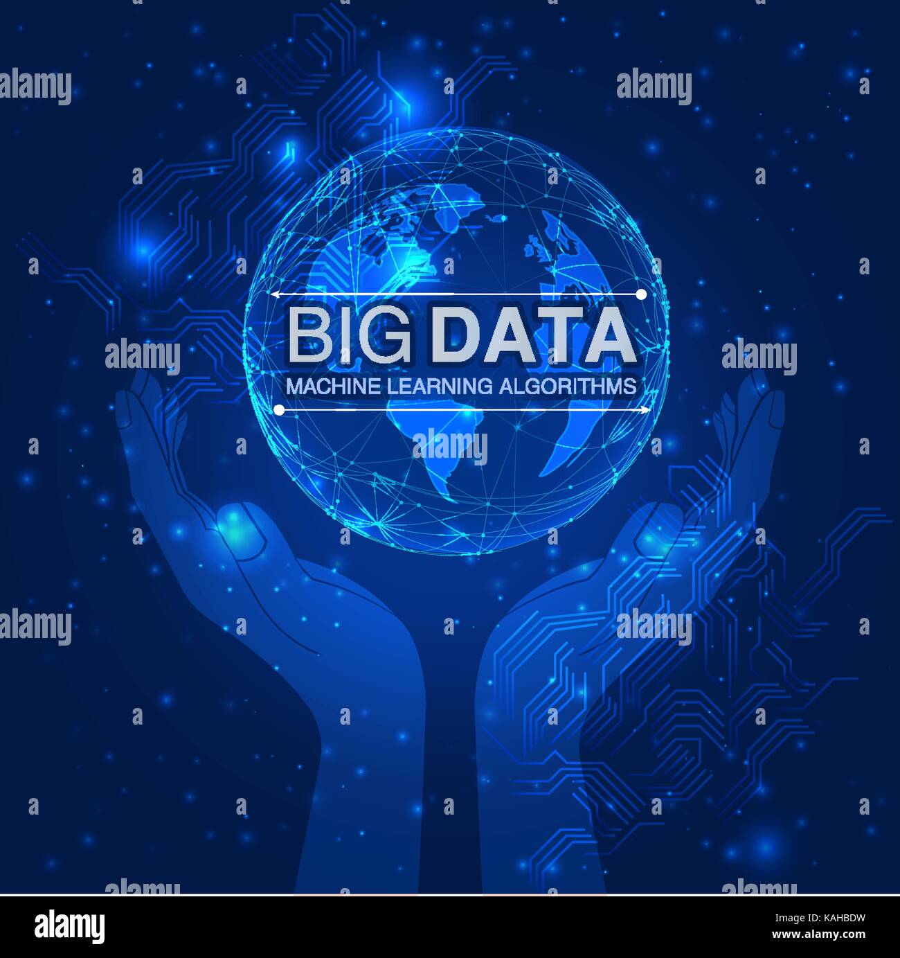 Grande vettore di informazioni di dati di visualizzazione di smistamento. Illustrazione Vettoriale