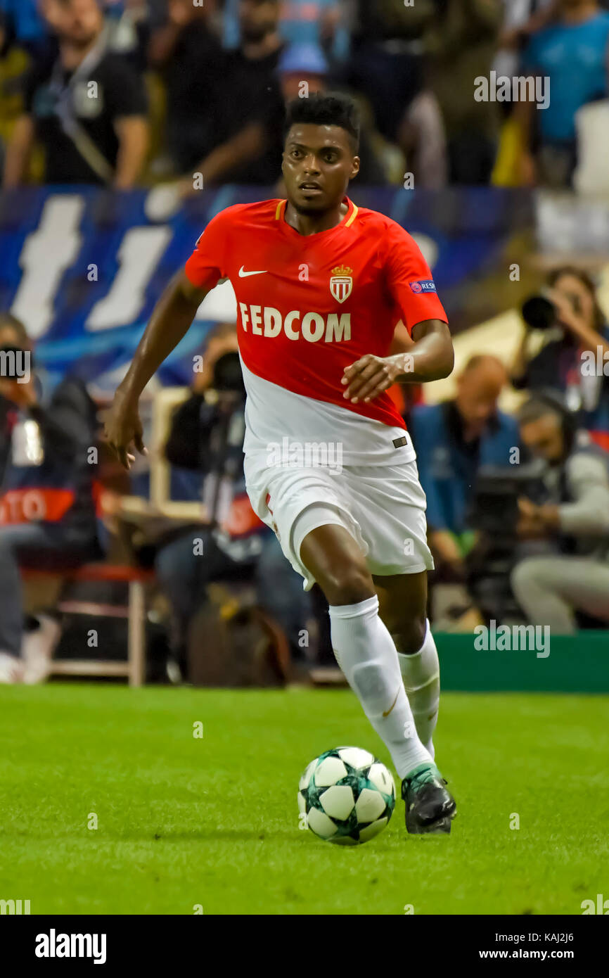 Il principato di Monaco, Francia. 26 Sep, 2017. jemerson (come monaco) durante la champions league match di gruppo tra come monaco e fc porto allo Stade Louis II di Monaco, 26 settembre 2017 credit: norbert scanella/alamy live news Foto Stock