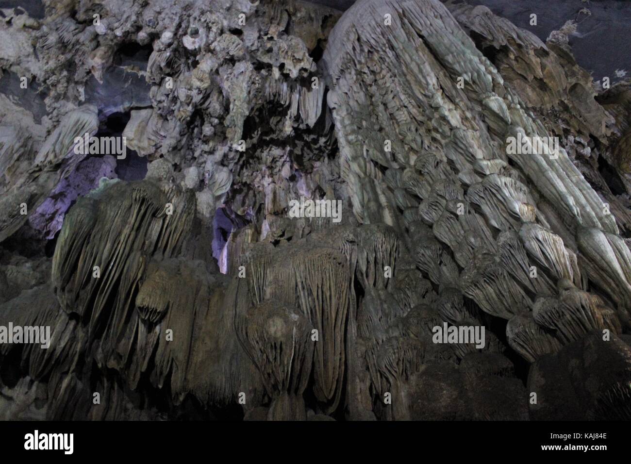 Grotte di phong nha vietnam Foto Stock