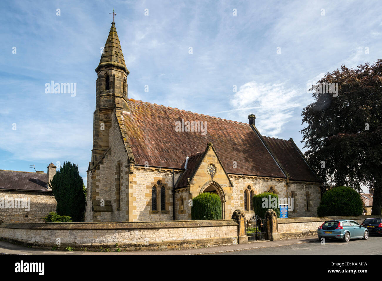 San Salvatore è la chiesa, harome, North Yorkshire Foto Stock