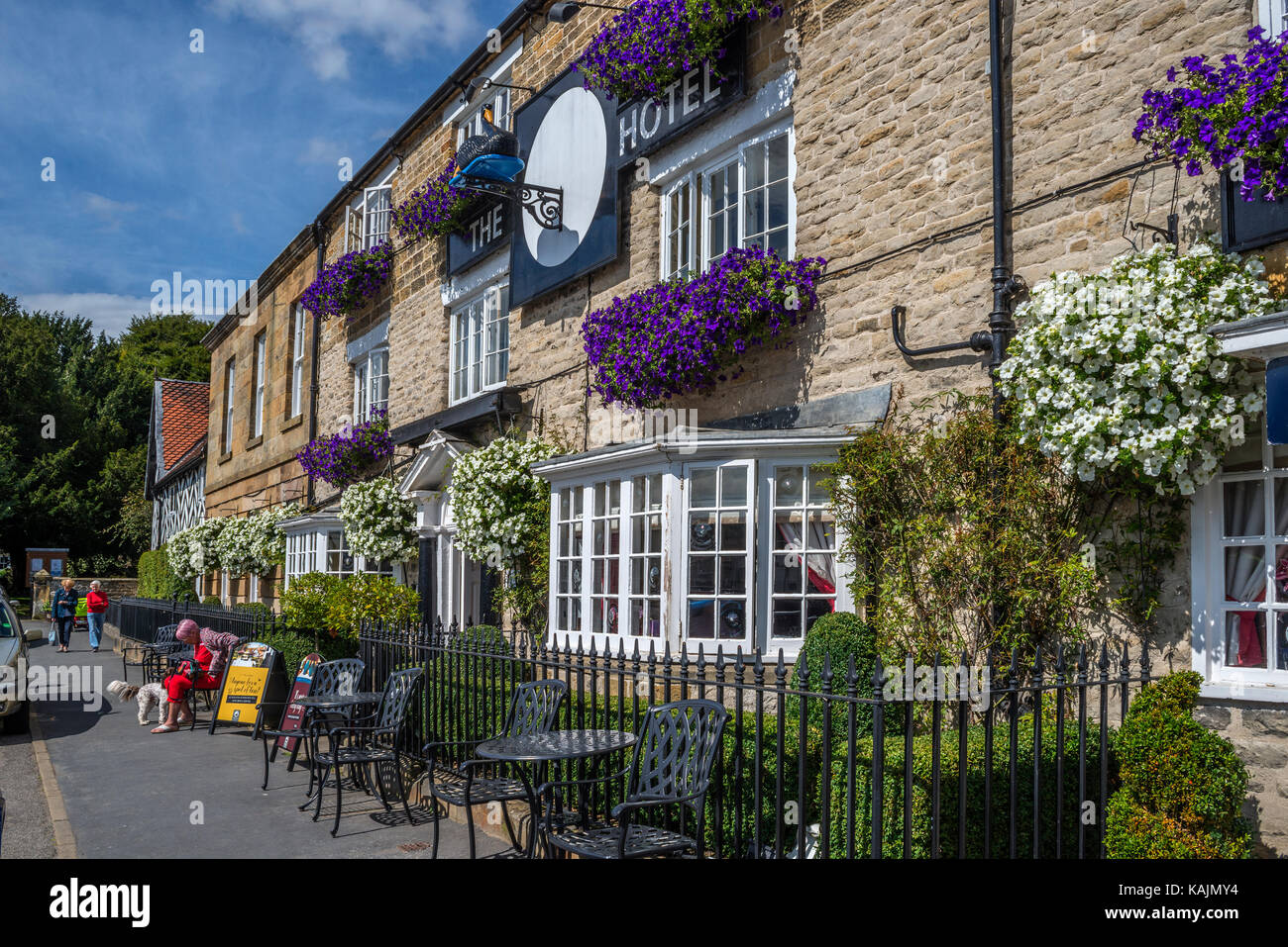 La Black Swan Hotel, Helmsley, North Yorkshire Foto Stock