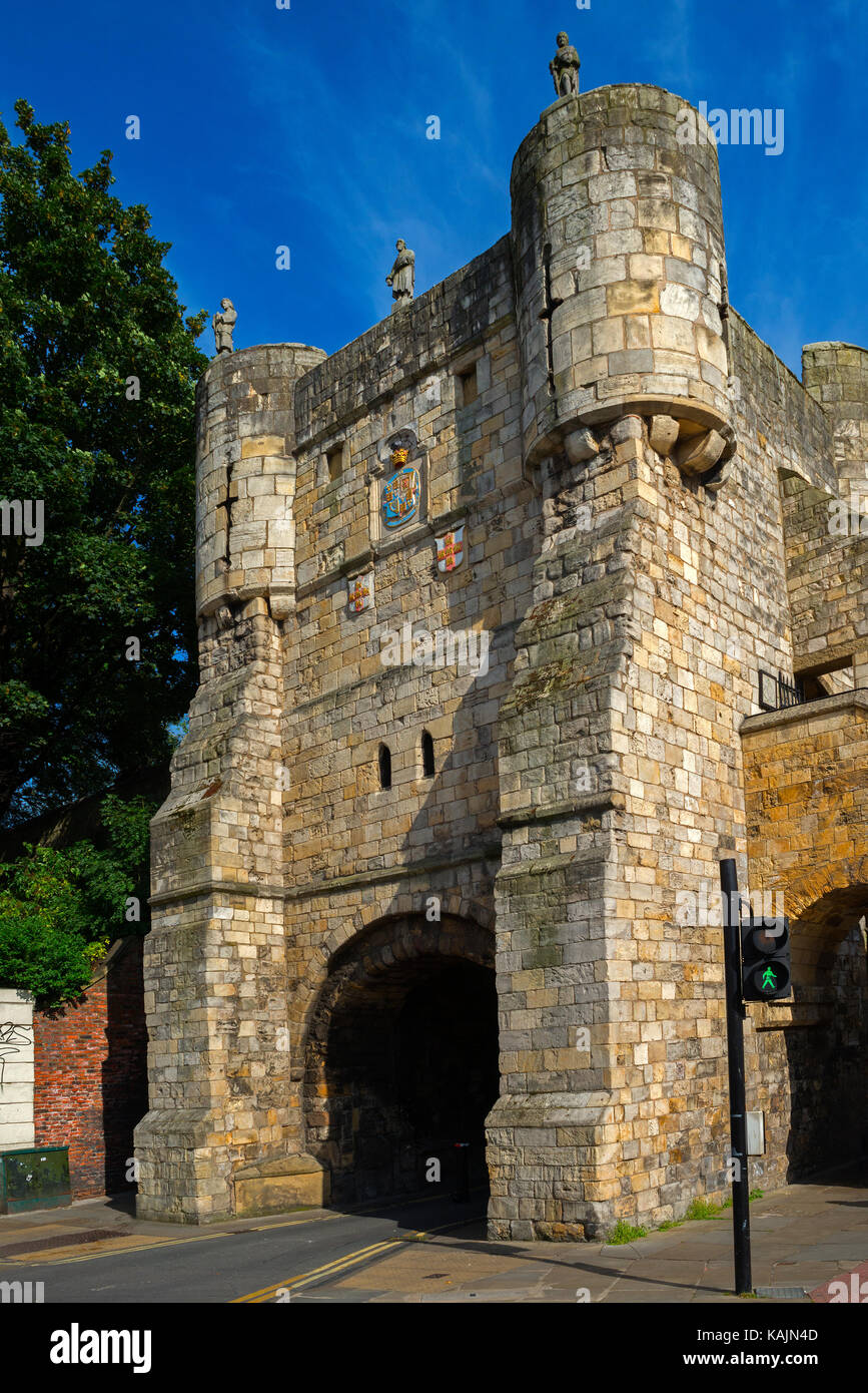 Bootham Bar, York Foto Stock