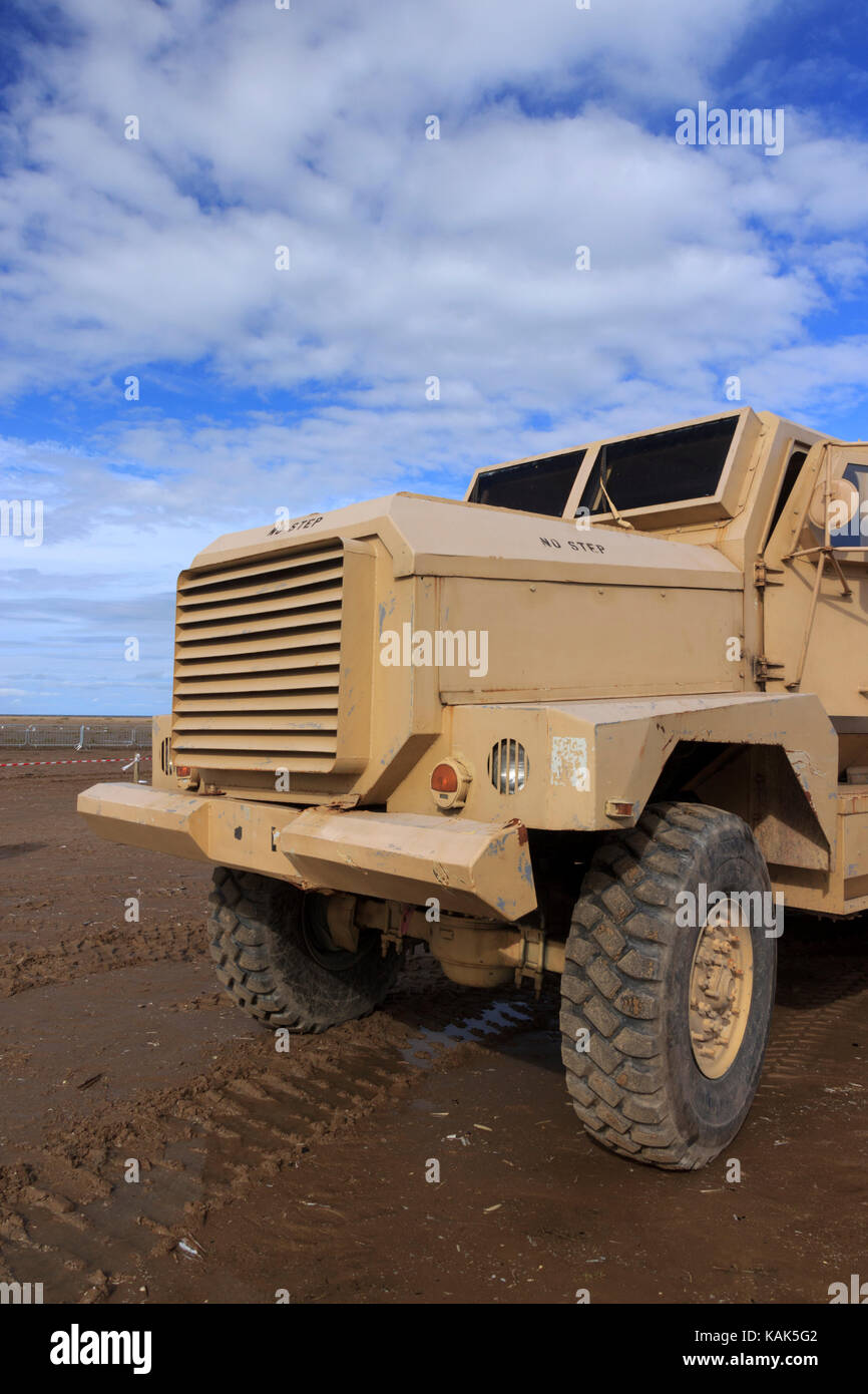 Veicolo militare Foto Stock