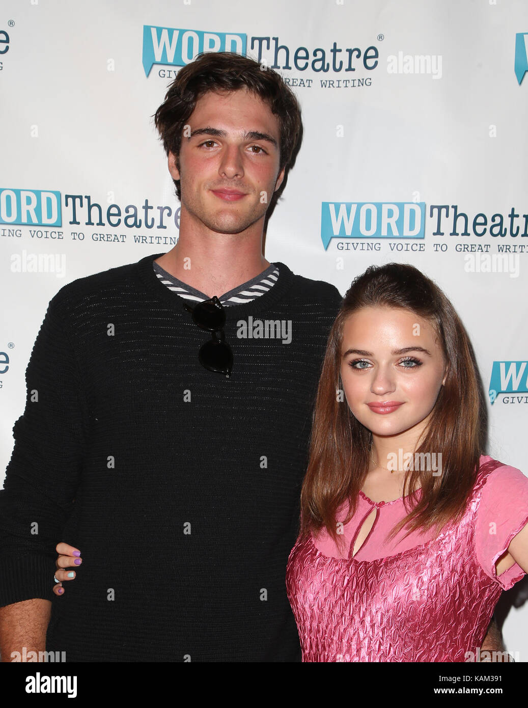 Wordtheater®'s nel cosmo: da dove veniamo e dove siamo e dove stiamo andando con: joey king, Jacob elordi dove: Hollywood, California, Stati Uniti quando: 27 ago 2017 credit: fayesvision/wenn.com Foto Stock
