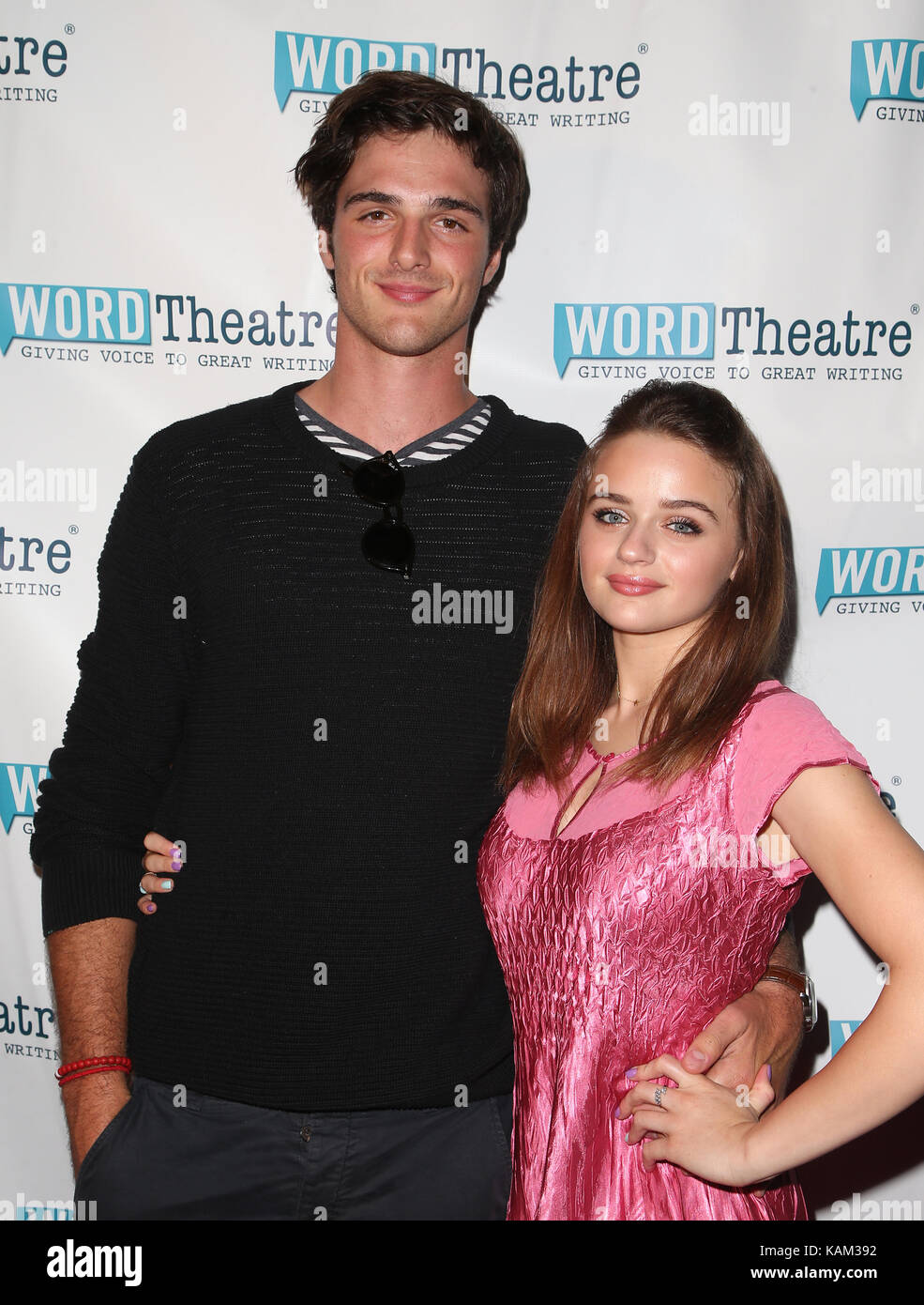 Wordtheater®'s nel cosmo: da dove veniamo e dove siamo e dove stiamo andando con: joey king, Jacob elordi dove: Hollywood, California, Stati Uniti quando: 27 ago 2017 credit: fayesvision/wenn.com Foto Stock