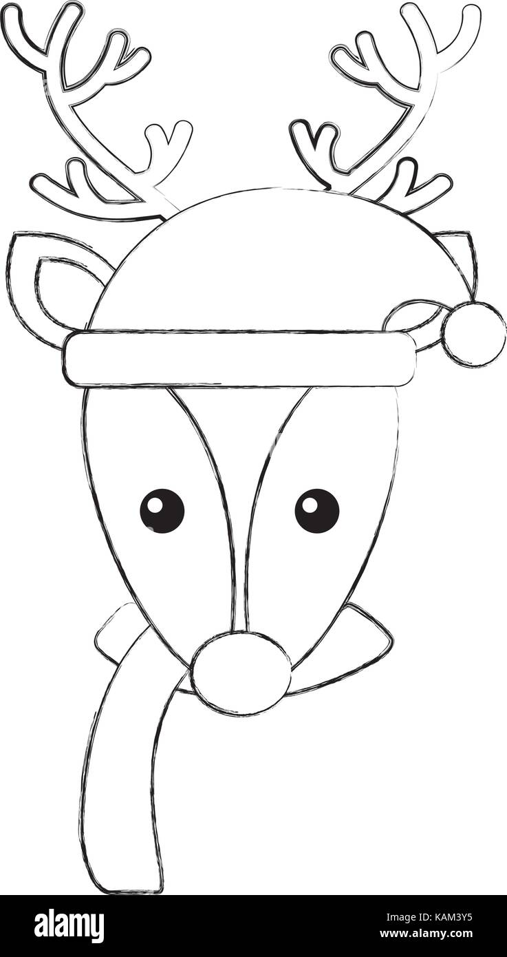 cappelli di babbo natale da colorare - 7 Sciarpa di babbo natale Foto e Immagini Stock in Bianco e Nero - Pagina 2 - Alamy
