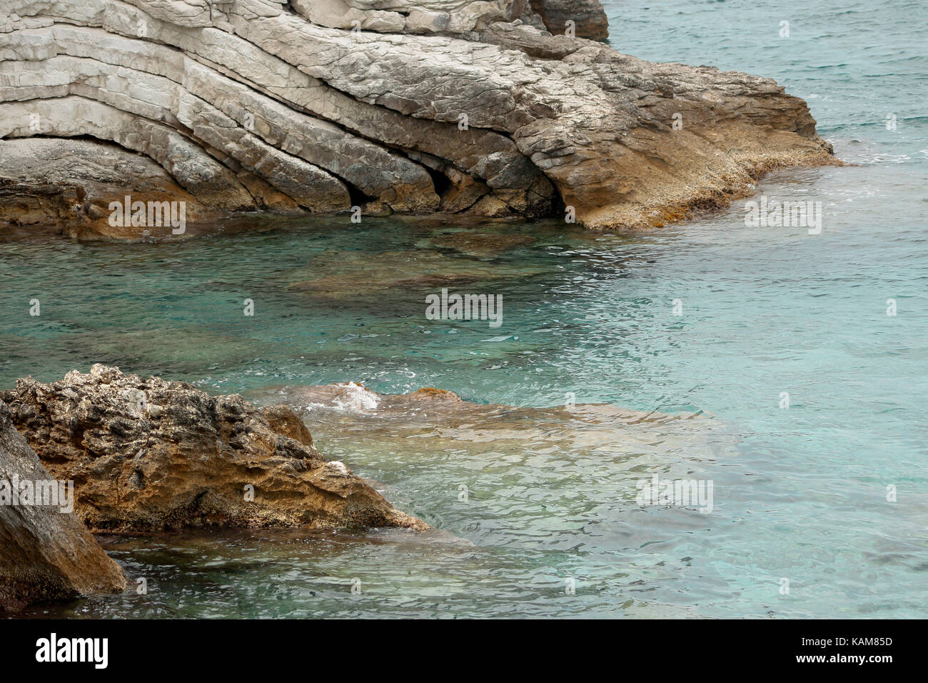 Isole del mar Ionio, Grecia Foto Stock