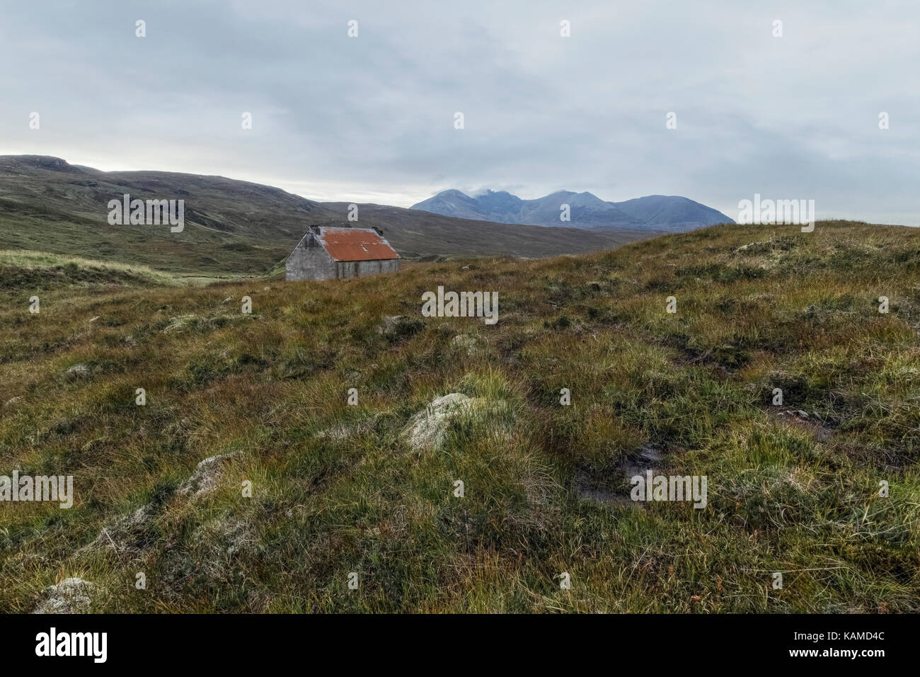 Fain Bothy, Highlands, Scozia, Regno Unito Foto Stock
