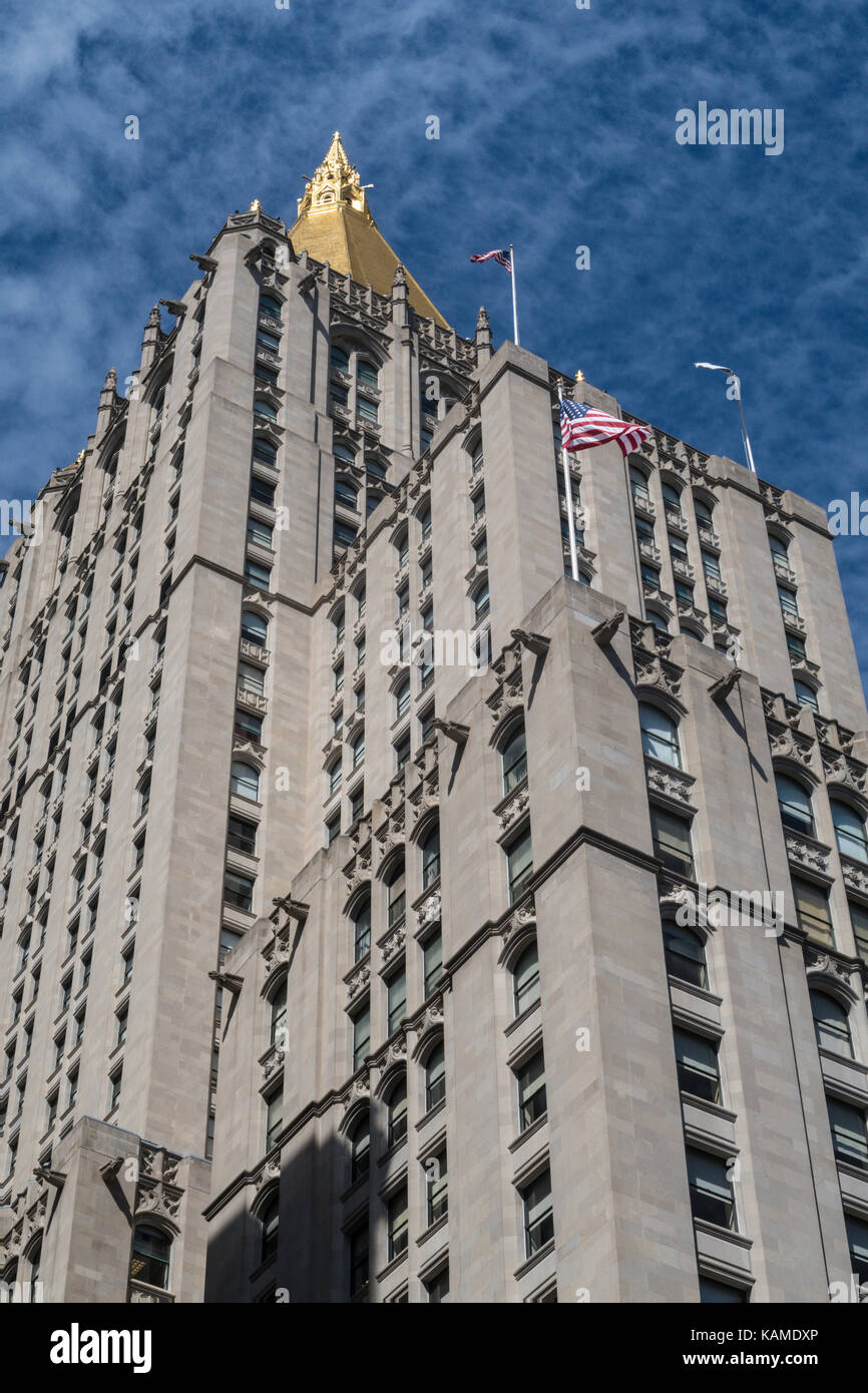 Architettura in Park Avenue South, NYC, STATI UNITI D'AMERICA Foto Stock