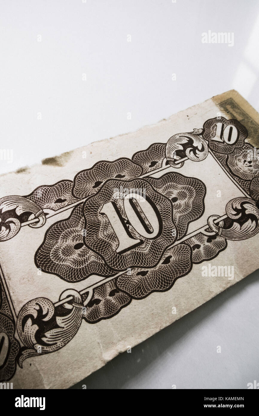 II Guerra Mondiale valuta giapponese rilasciato nelle Filippine Foto Stock