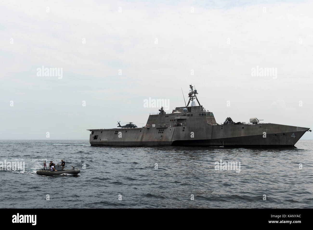 Il programma Littoral Combat Ship USS Coronado (LCS 4) Foto Stock