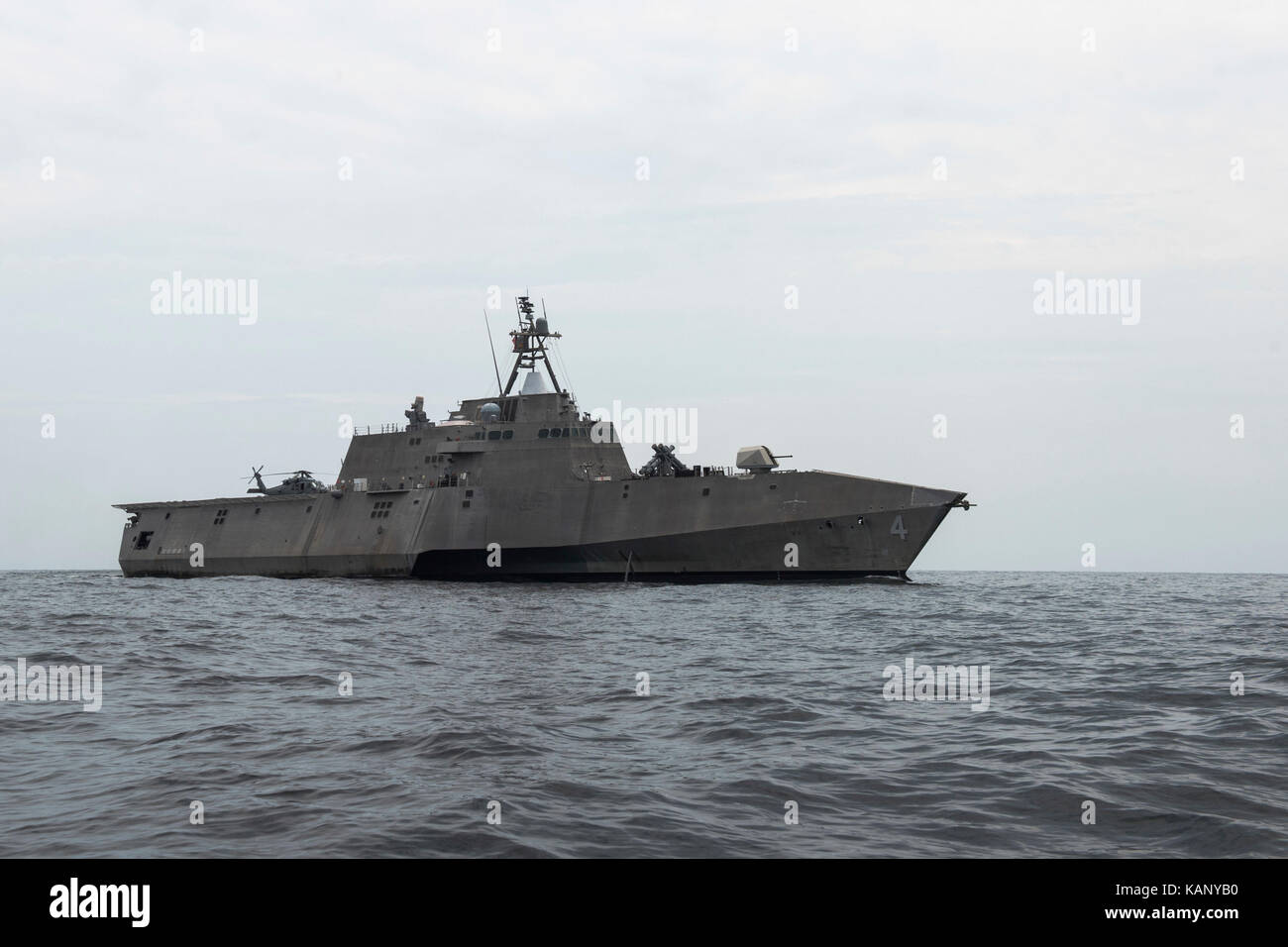 Il programma Littoral Combat Ship USS Coronado (LCS 4) Foto Stock