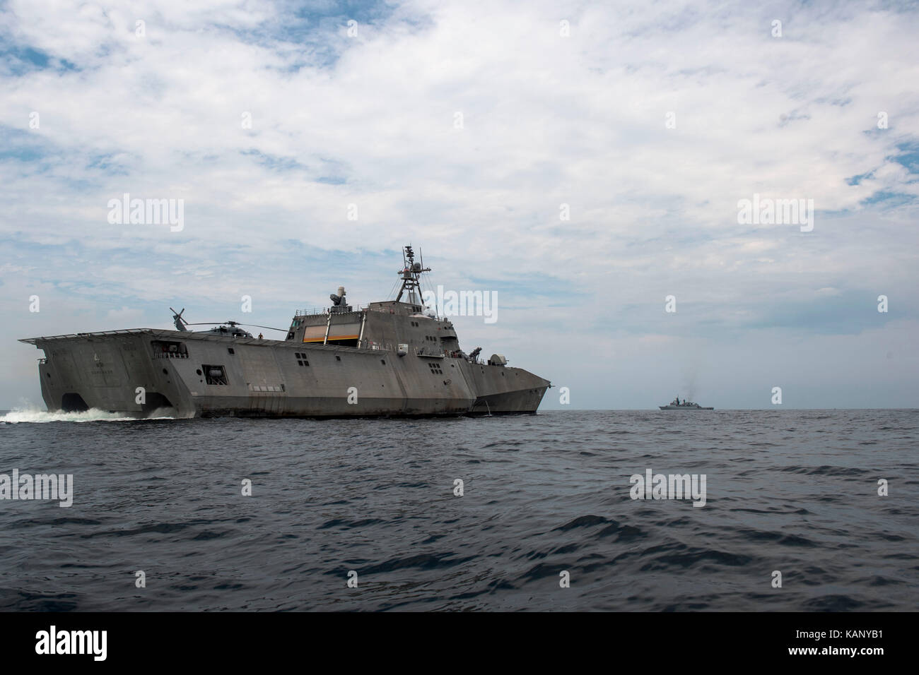 Il programma Littoral Combat Ship USS Coronado (LCS 4) Foto Stock