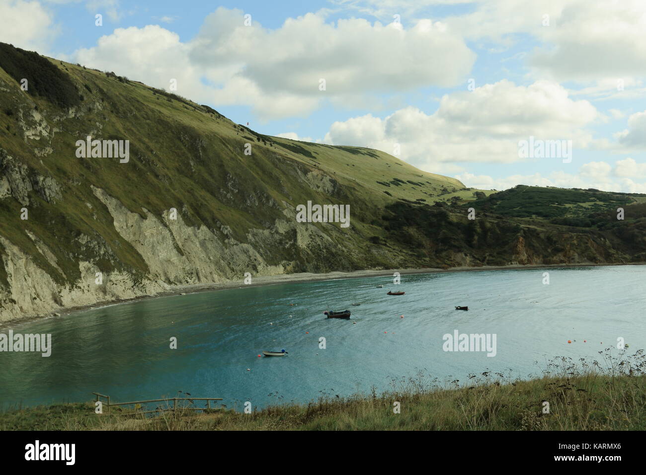 Lulworth cove,dorset, Regno Unito Foto Stock