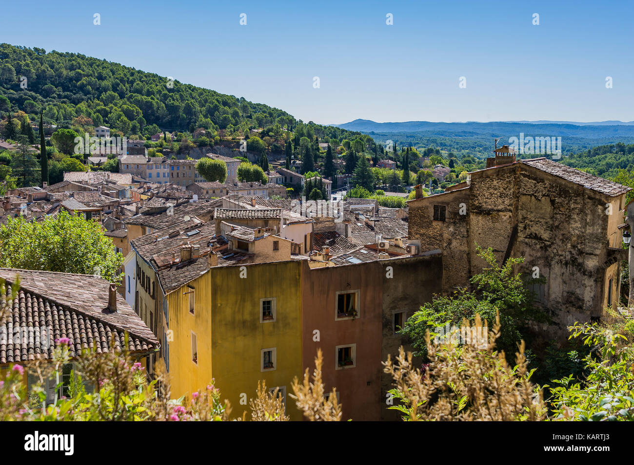 COTIGNAC, PROVENCE VERTE, VAR 83, PACA FRANCIA Foto Stock