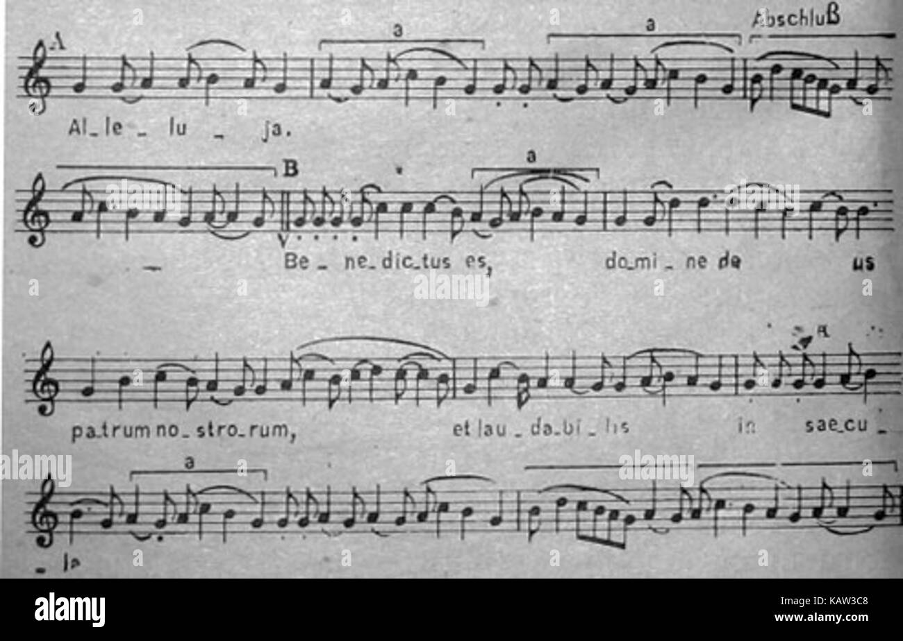 Il percorso per la nuova musica ex 1 Foto Stock