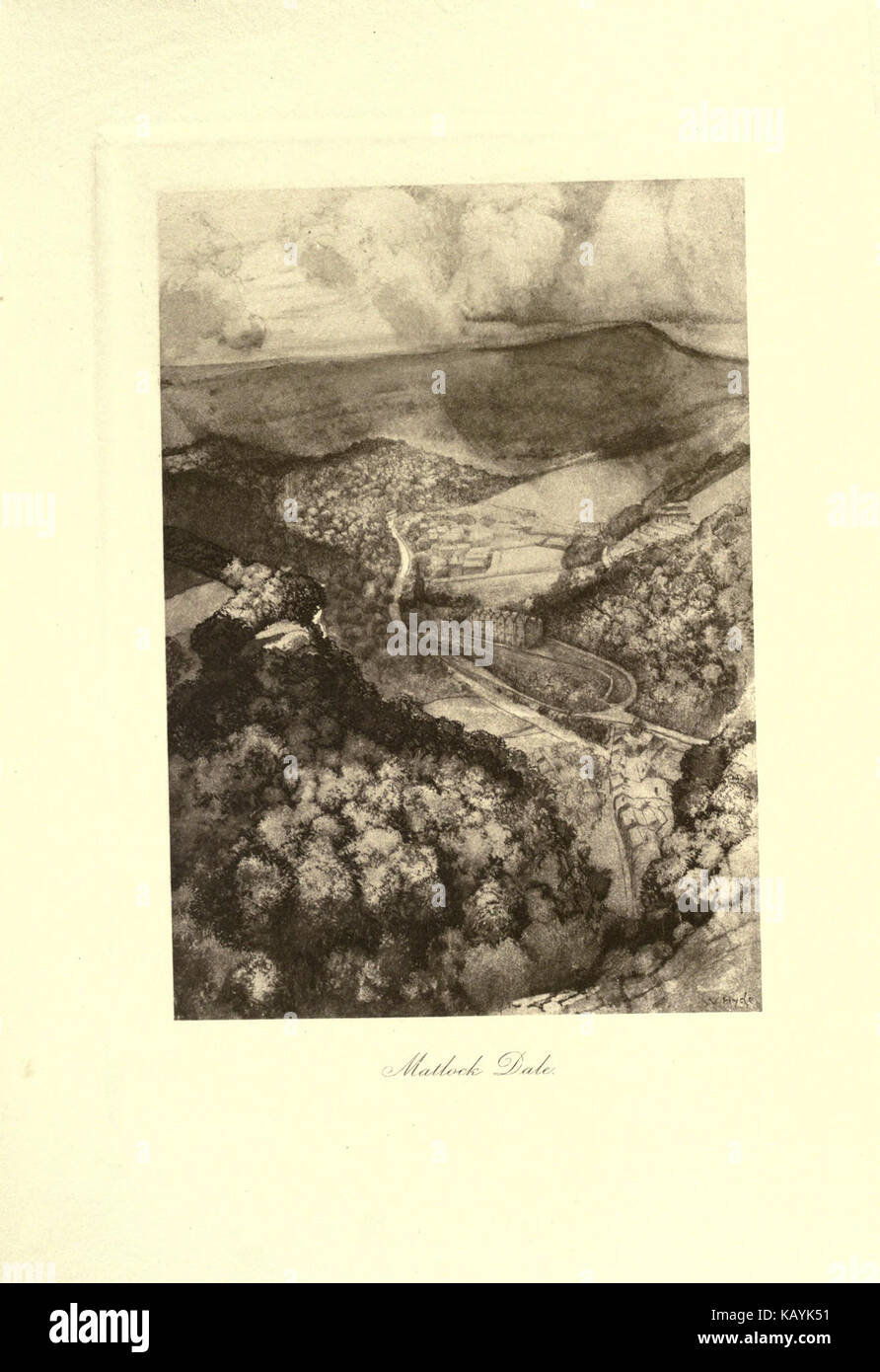 La storia di Victoria della contea di Derby BHL22113437 Foto Stock