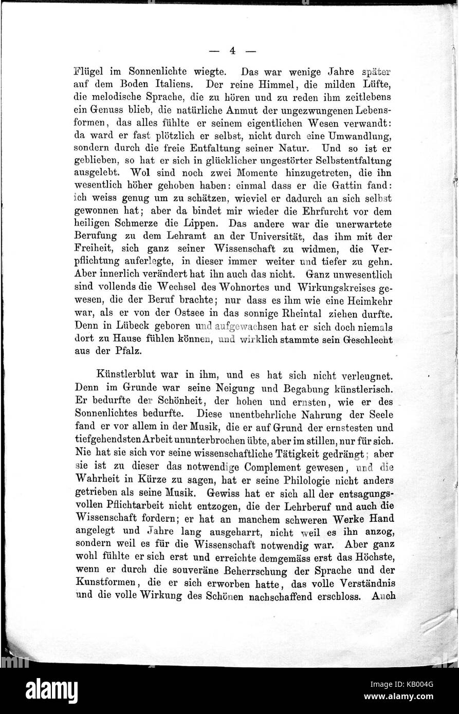 Wilamowitz Abschiedsworte 4 Foto Stock