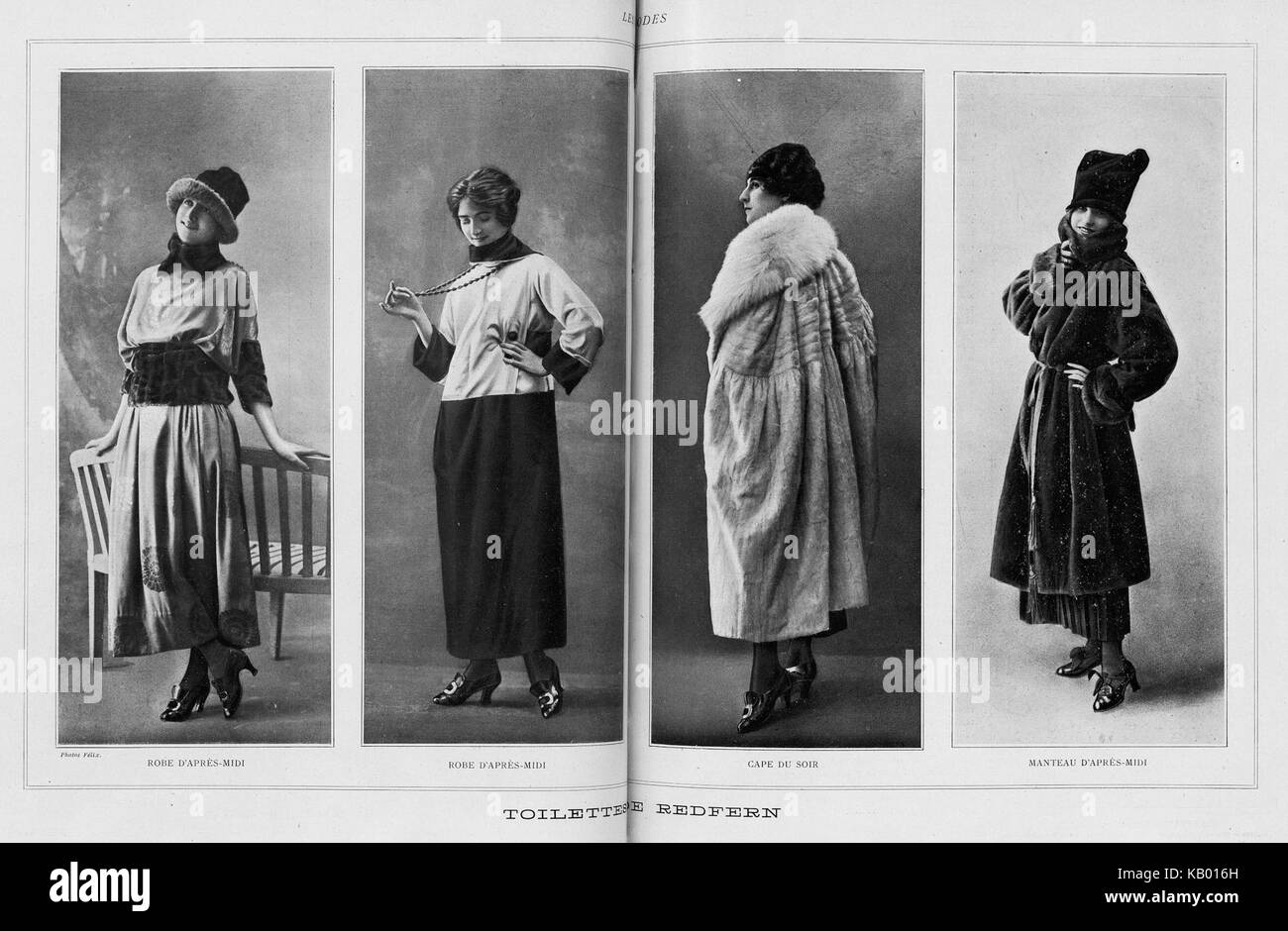 Toilettes de Redfern 1917 Foto Stock