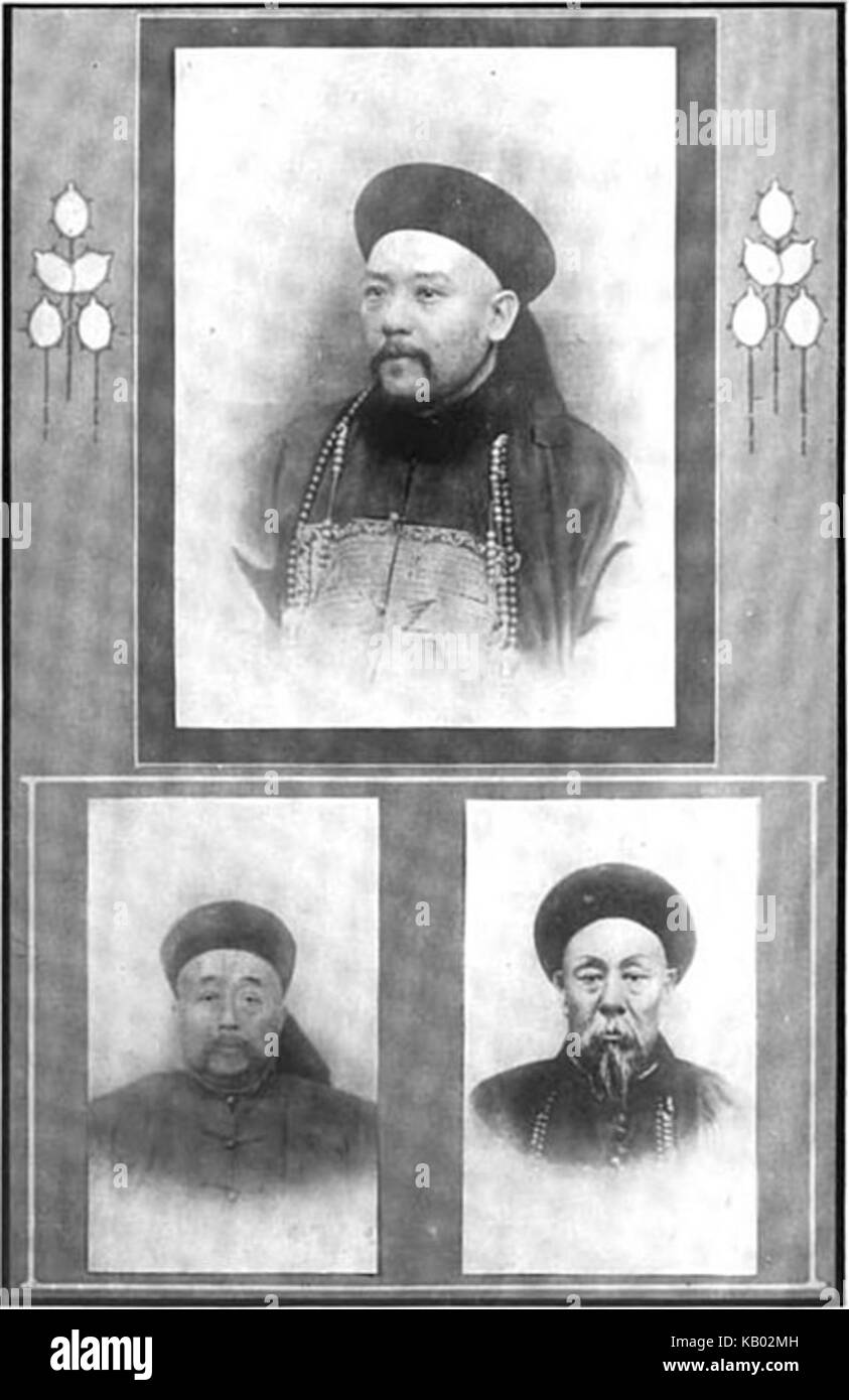 Yuan Shikai, Yuxian, Dong Fuxiang Foto Stock