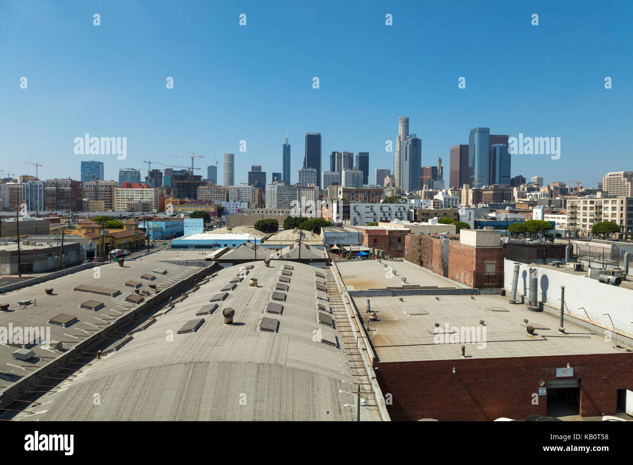 Centro di Los Angeles 2018 Foto Stock