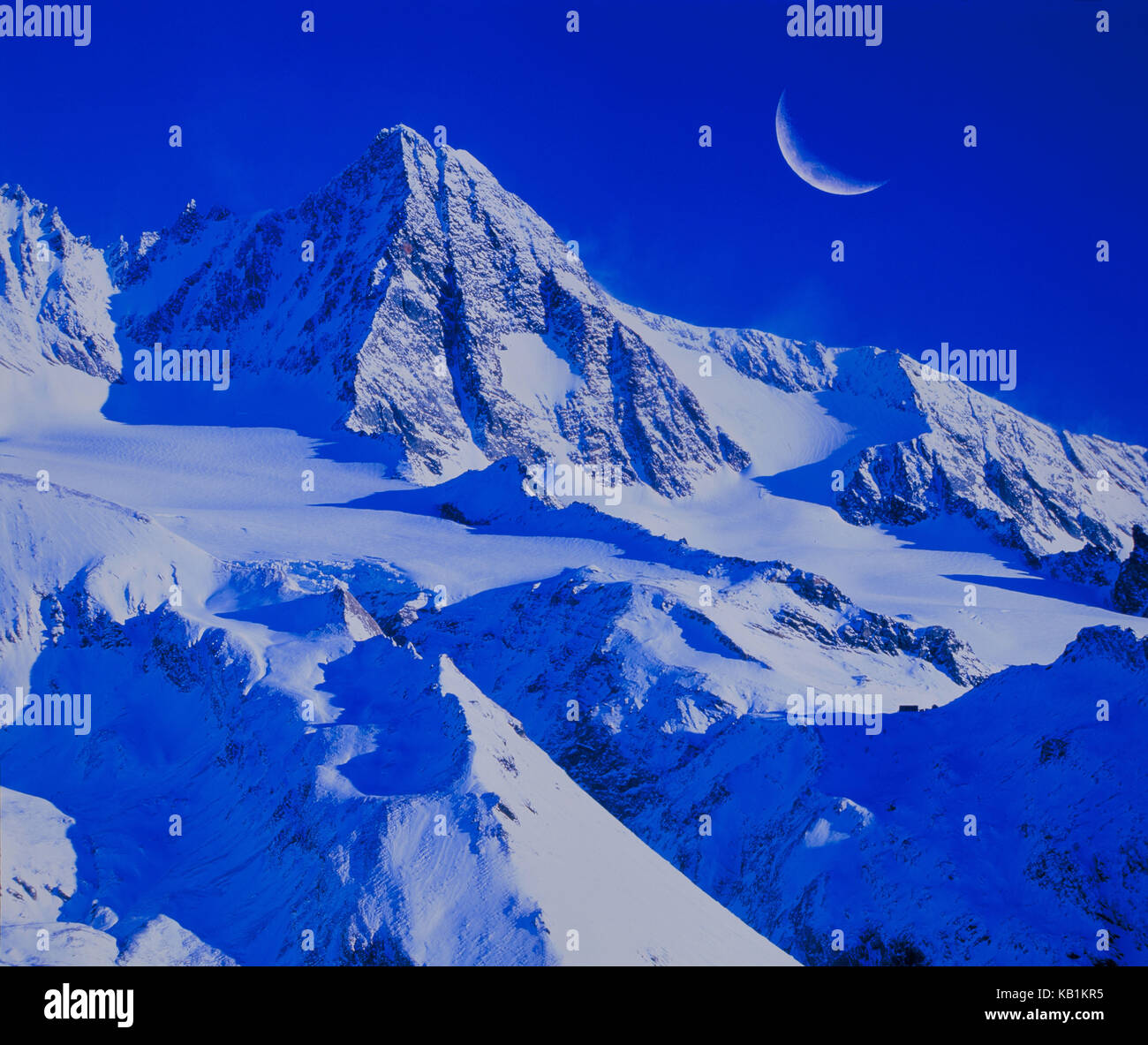 Grossglockner, Foto Stock