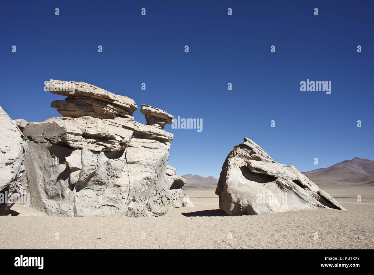 Bolivia, los lipez, Desierto de siloli, Foto Stock