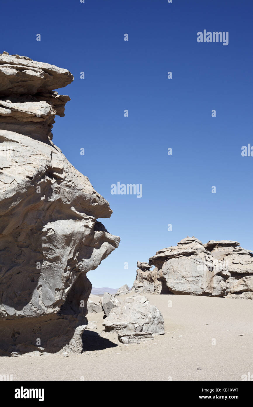 Bolivia, los lipez, Desierto de siloli, Foto Stock