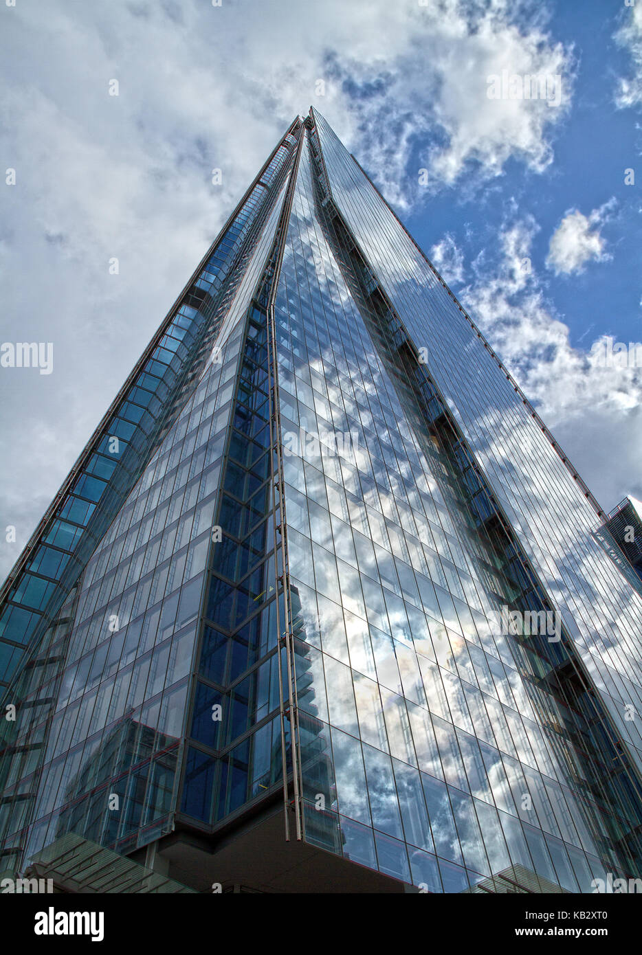 La Shard grattacielo in Lond, England, Regno Unito Foto Stock