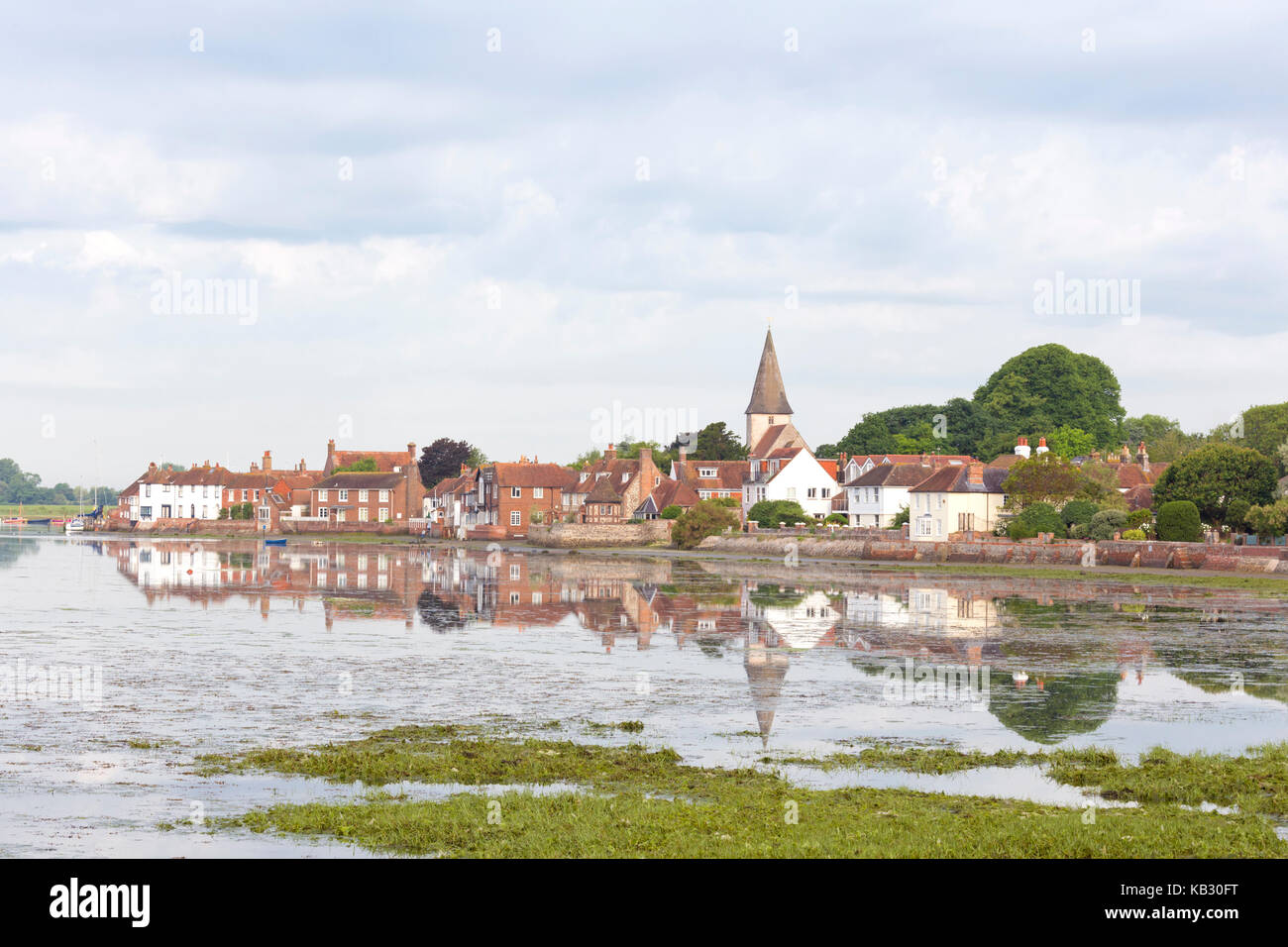 Bosham villaggio e porto di Chichester, West Sussex, in Inghilterra, Regno Unito Foto Stock