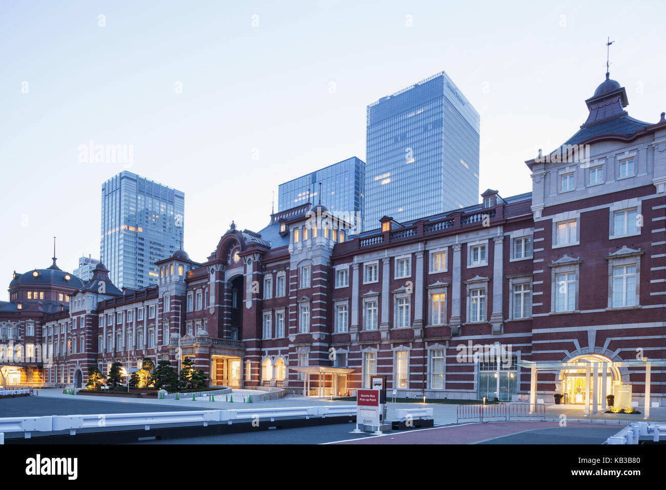 Giappone, Honshu, Tokyo, stazione ferroviaria, la stazione di Tokyo, Foto Stock