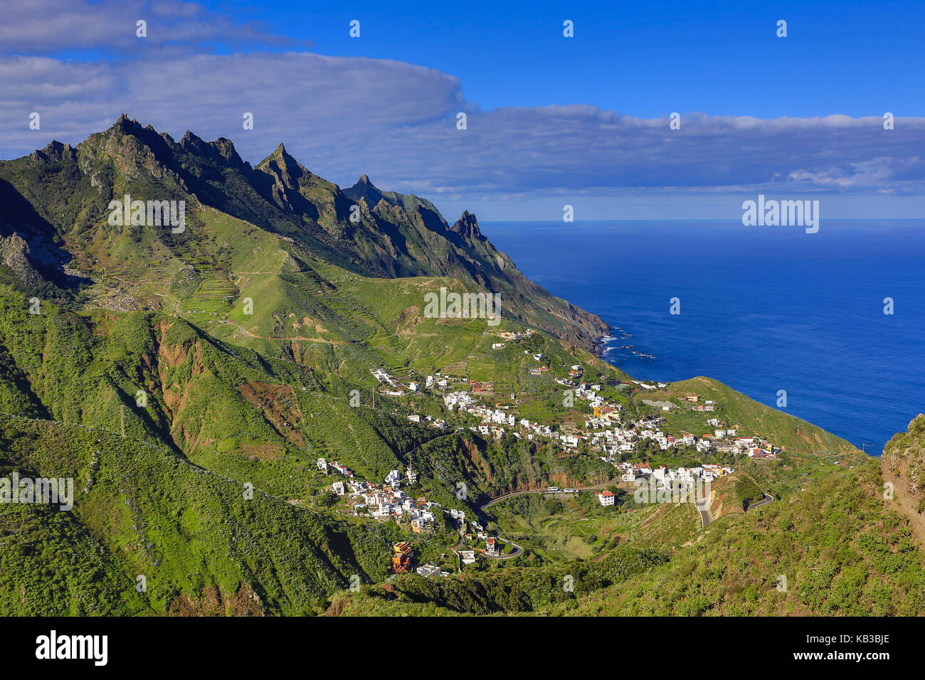 Spagna Isole Canarie, Tenerife, taganana, Foto Stock