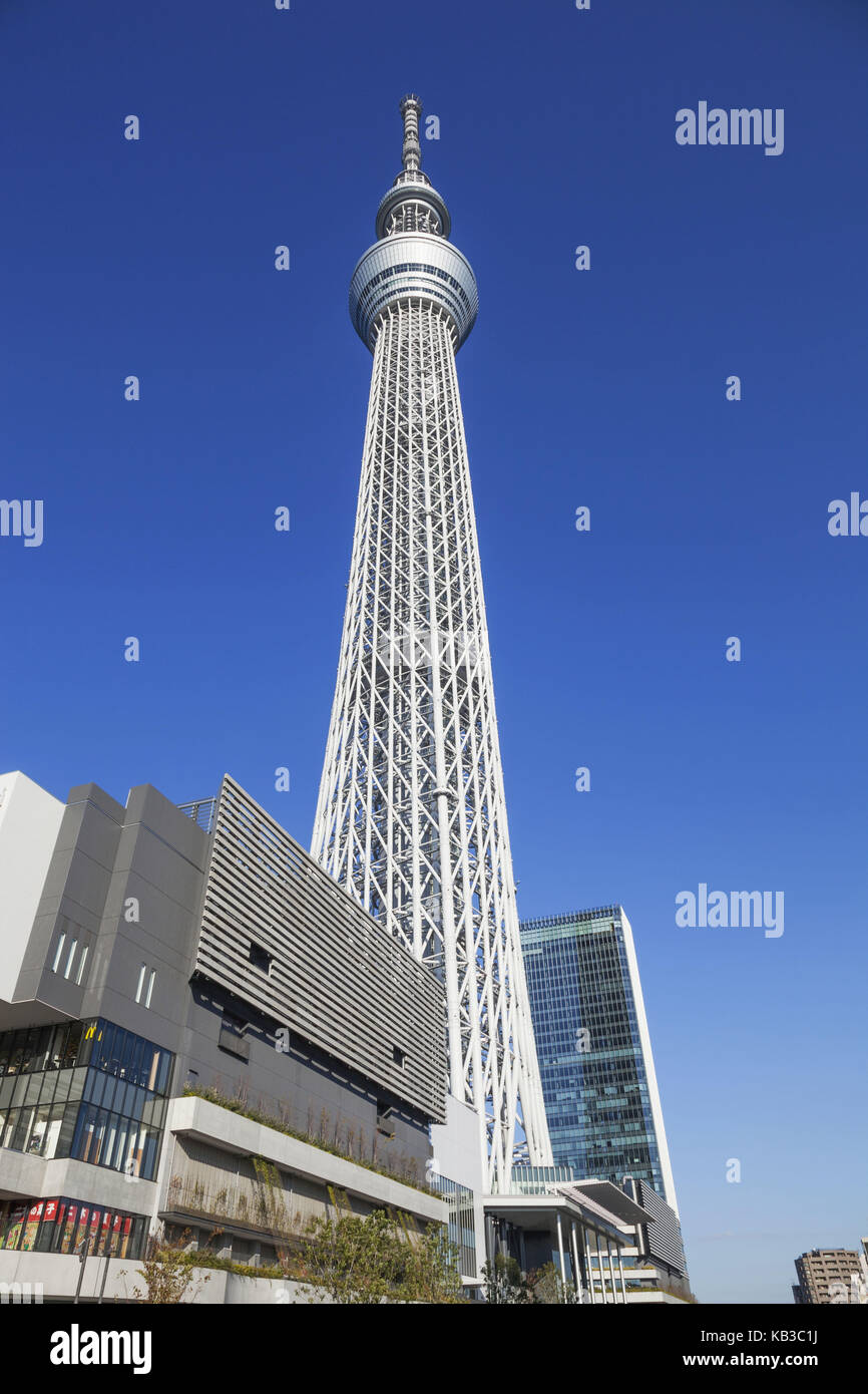 Giappone, Honshu, tokyo asakusa, skytree tower, Foto Stock