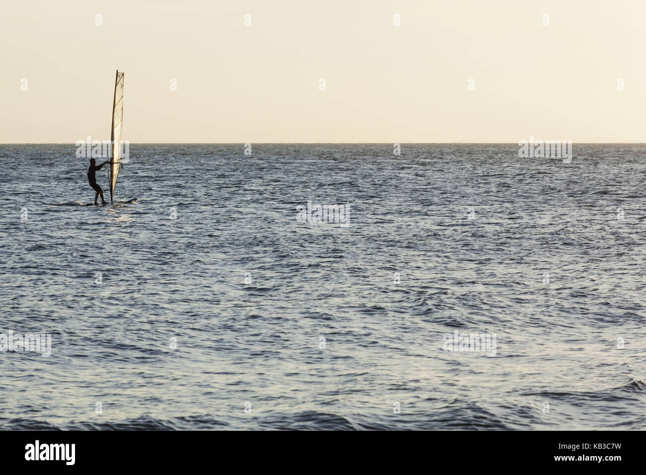 Il Vietnam, mui ne mui ne beach, wind surf, Foto Stock