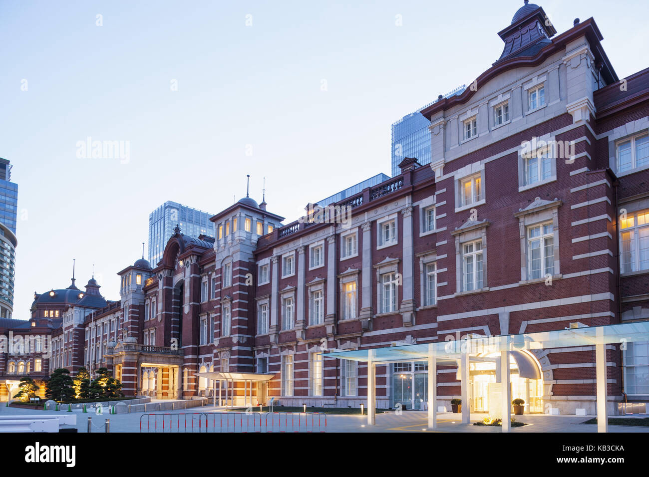 Giappone, Honshu, Tokyo, stazione ferroviaria, la stazione di Tokyo, Foto Stock